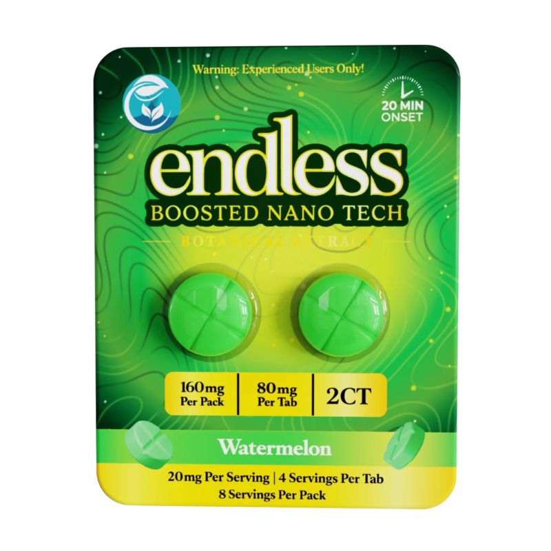 Endless Boosted Nano Tech Botanical Extract Tablets 2ct 80mg Per Tablet