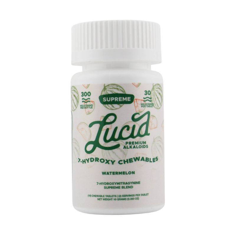 Lucid Supreme Blend 7-Hydroxymitragynine Chewable Tablets 10ct 30mg Per Tablet