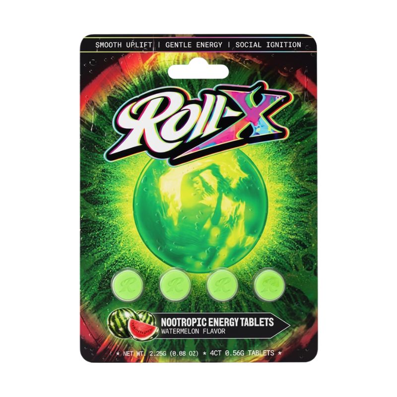 Roll-X Nootropic Energy Tablets - 4ct