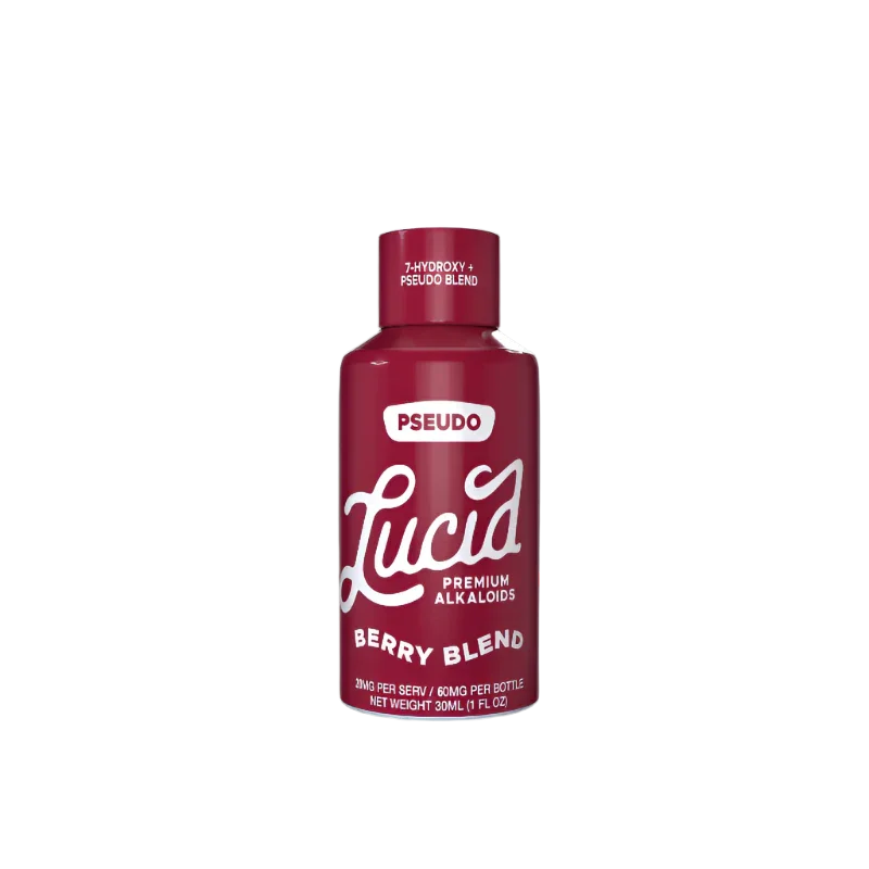 Lucid 7-Hydroxymitragynine Berry Blend Liquid Kratom Extract 60mg - Seven Tech