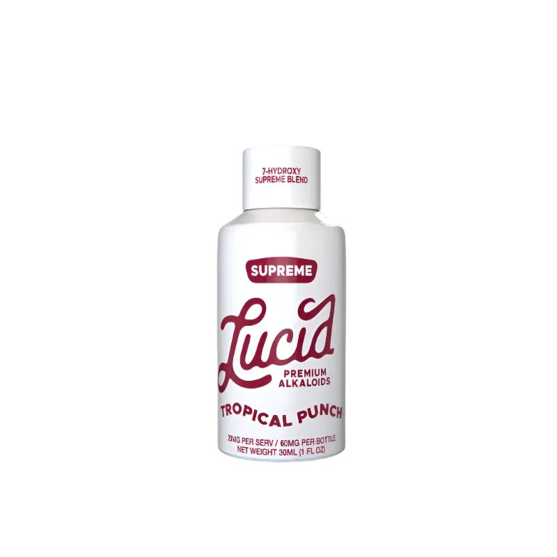 Lucid 7-Hydroxymitragynine Tropical Punch Liquid Kratom Extract 60mg - Seven Tech