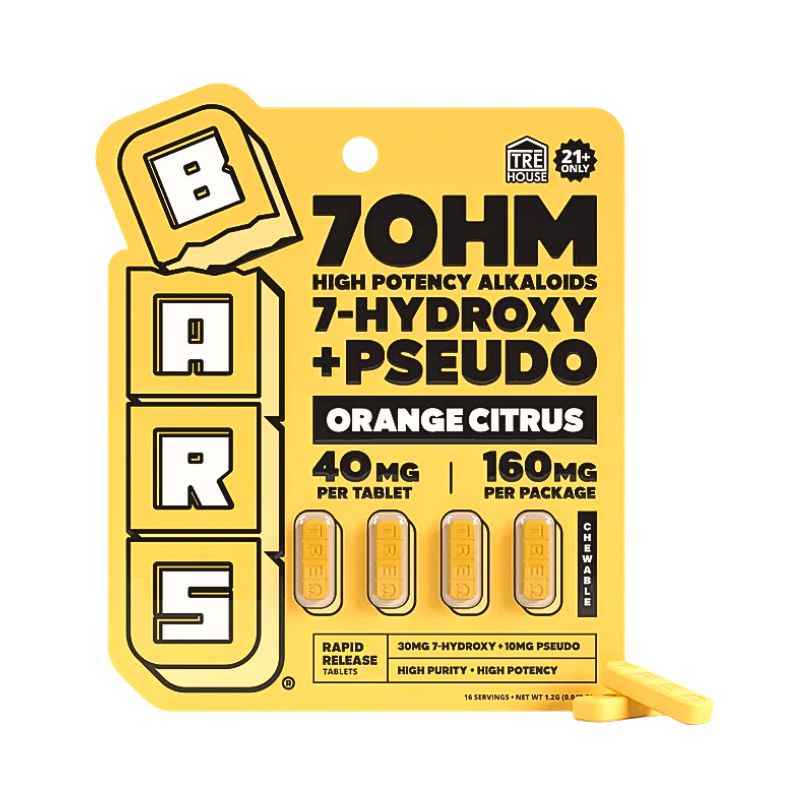 7OHM - 7-Hydroxy + Pseudo Tablets