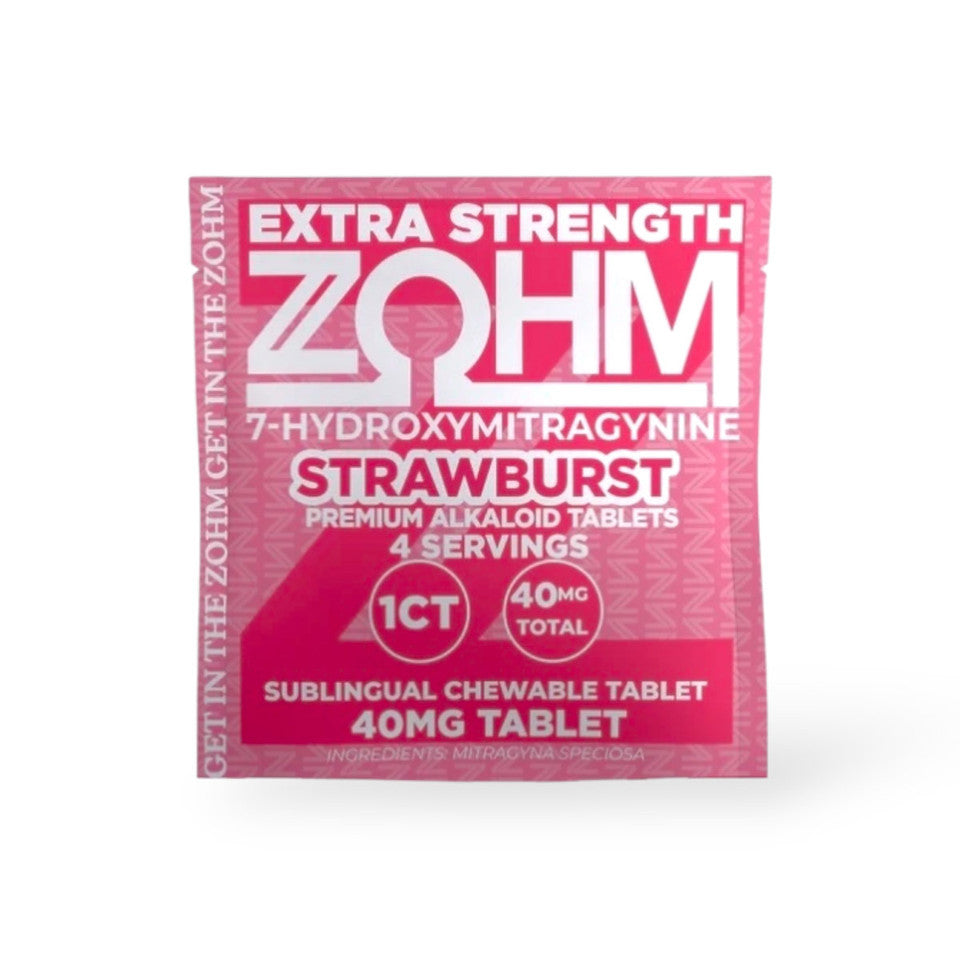 ZOHM 7-Hydroxymitragynine Extra Strength 1ct 40mg per Tablet