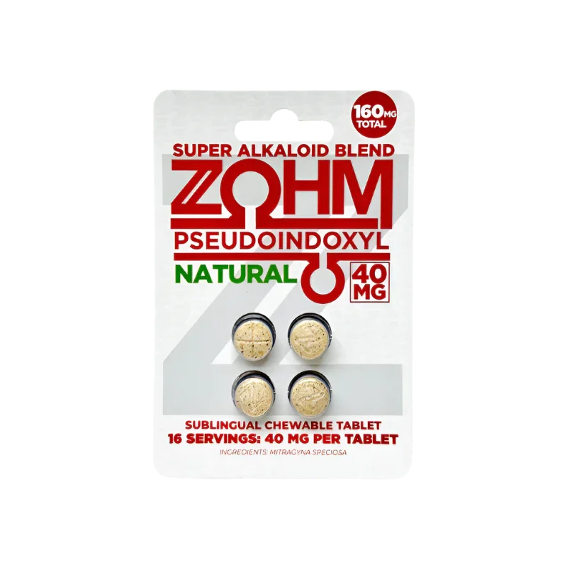 ZOHM 4ct Pseudoindoxyl Natural 40mg Per Tablet - Seven Tech