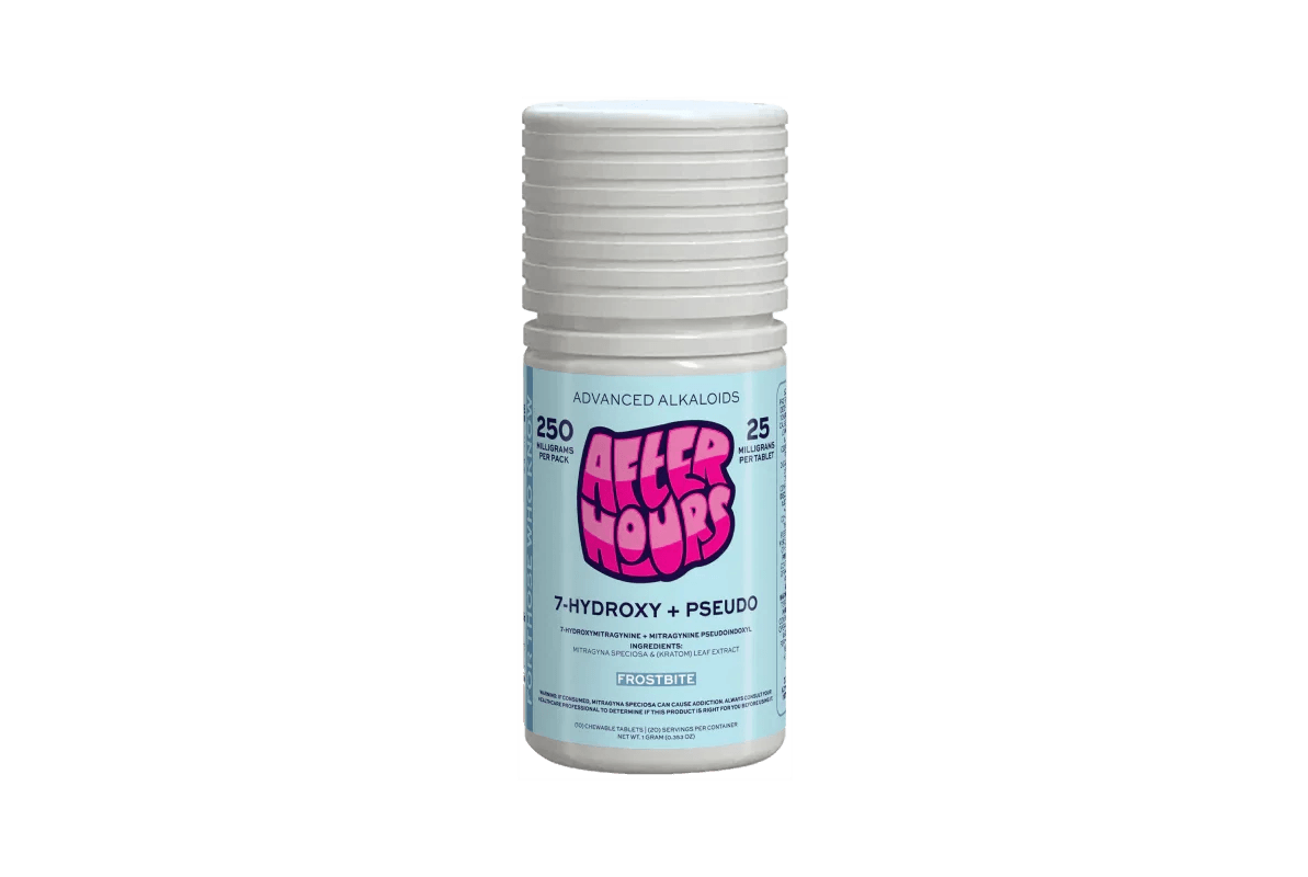 After Hours 10ct 7OH Chewable Tabs Frostbite 25mg per Tablet - Seven Tech