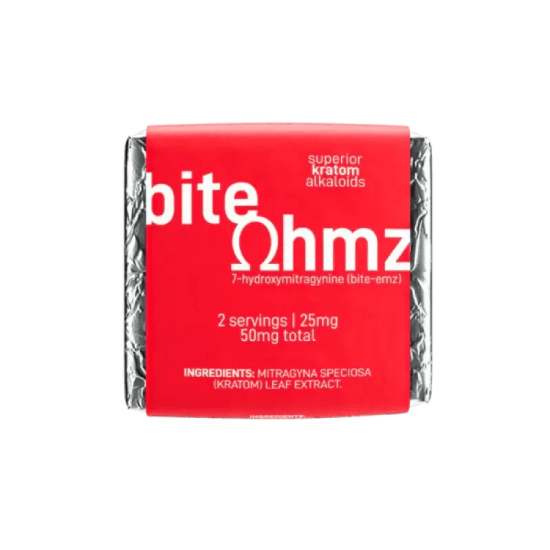 Bite Ohmz 1ct 7OH Chocolate Milk Chocolate Squares 50mg per Square - Seven Tech
