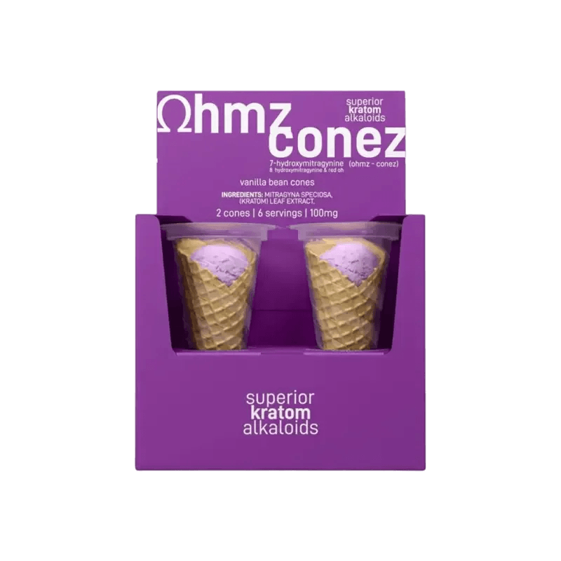 Ohmz Conez 2ct 7OH Exodus Vanilla Bean Cones 100mg per Cone - Seven Tech