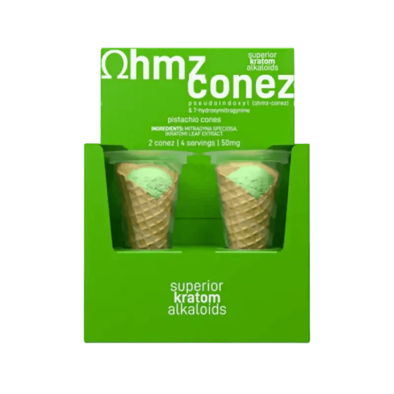 Ohmz Conez 7OH 2ct Exodus Pistachio Cones 50mg per Cone - Seven Tech