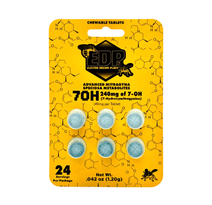 EDP 6ct 7OH Chewable Tabs 40mg per Tablet - Seven Tech