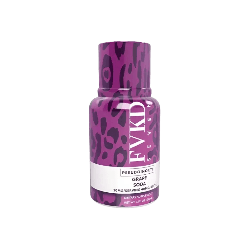 FVKD Psuedoindoxyl Shot Grape Soda 40mg - Seven Tech