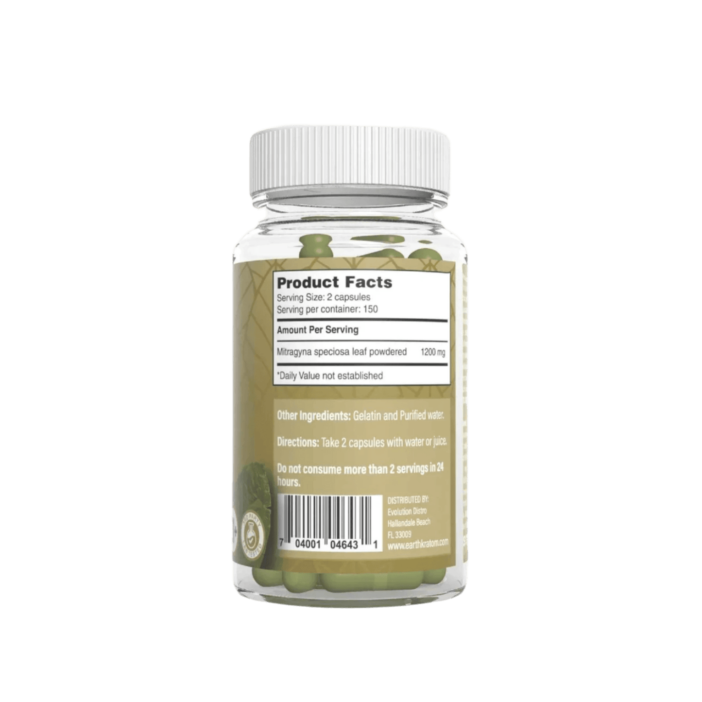 XTREME SPECIOSA CAPSULES 300CT - MAENG DA GREEN VEIN - Seven Tech