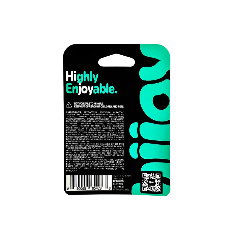 HIJOY 4ct 7OH + Psuedoindoxyl Mighty Mint 25mg per Tablet - Seven Tech