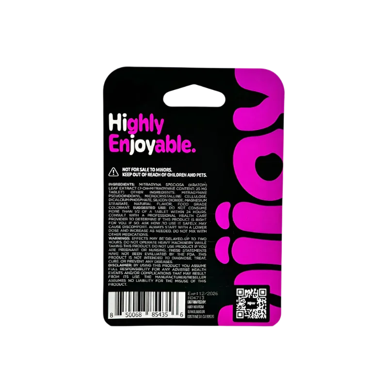 HIJOY 4ct 7OH + Psuedoindoxyl Purple Reign 25mg per Tablet - Seven Tech