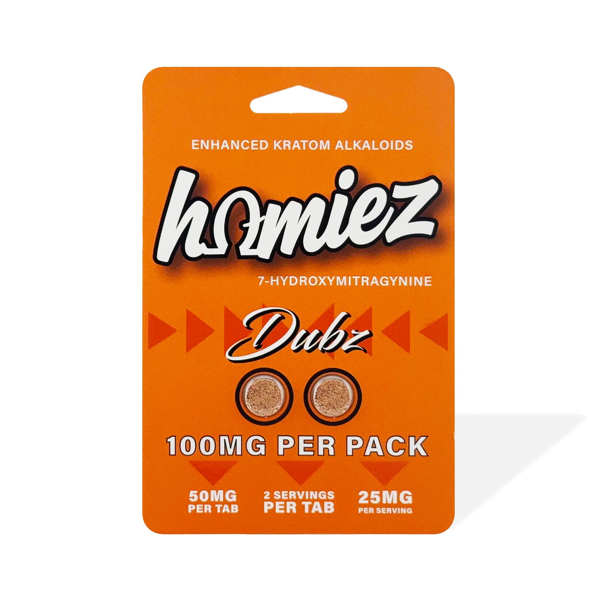 Homiez 2ct 7OH Natural Tabs 50mg Per Tablet - Seven Tech