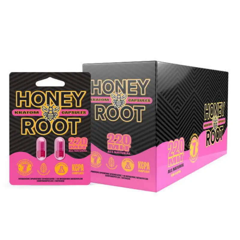 HoneyRoot 20mg 7OH Caps 2ct Tabs Tablets - Seven Tech