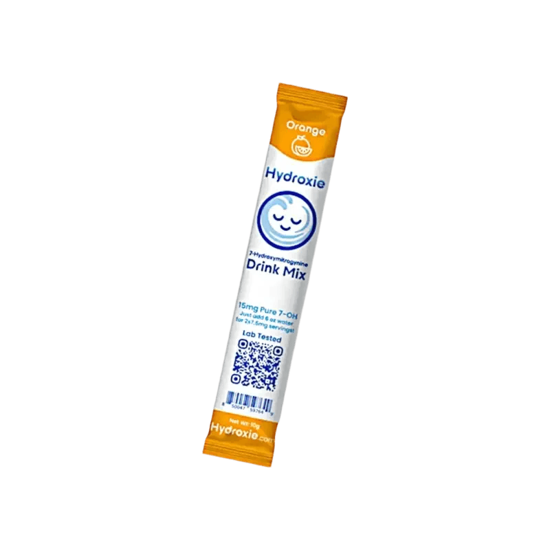 Hydroxie Kratom 7-hydroxymitragynine Drink Mix Orange 15mg - Seven Tech
