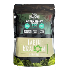 EARTH KRATOM POWDER 250G - MALAY GREEN VEIN - Seven Tech