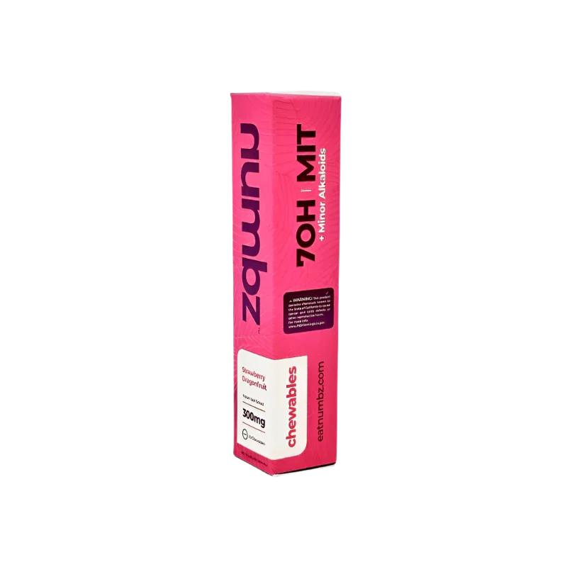 Numbz 20ct 7OH + MIT Tablets Strawberry Dragon Fruit 15mg Per Tablet - Seven Tech
