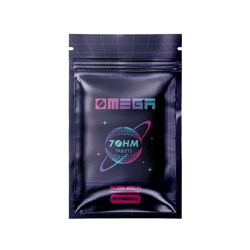 Omega Extrax 2ct 7OH Strawberry Tarts Tabs 30mg per Tablet - Seven Tech