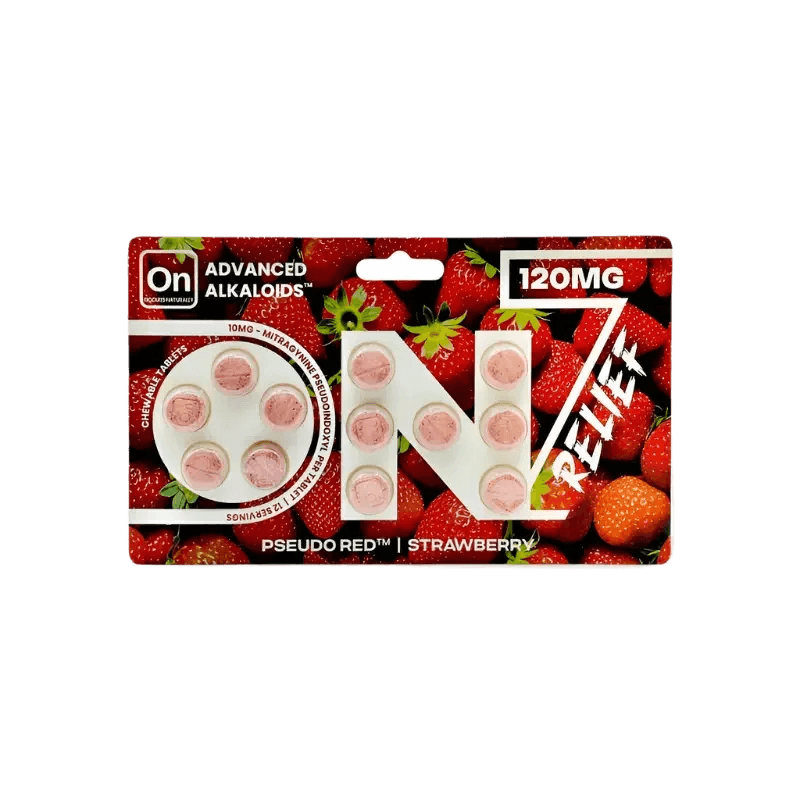 On7 12ct 7OH + Pseudo Strawberry Tabs 10mg Per Tablet - Seven Tech
