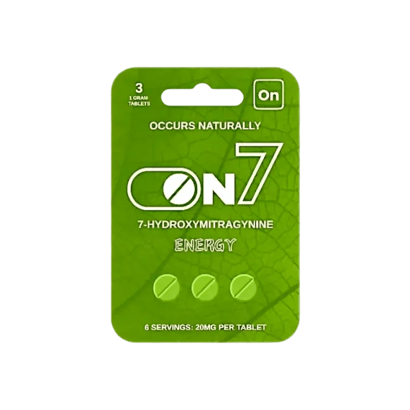 On7 3ct 7OH Energy Tabs Energy 20mg per Tablets - Seven Tech