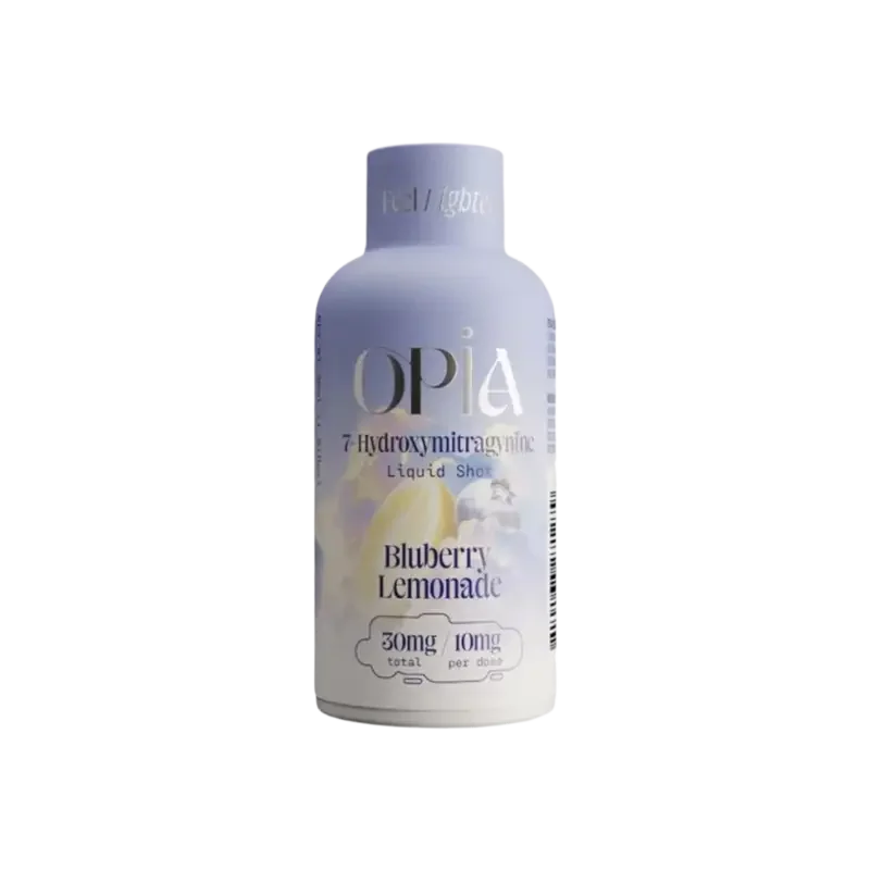 π Opia 7 Hydroxymitragynine Liquid Shot Blueberry Lemonade 30ml (100% off)