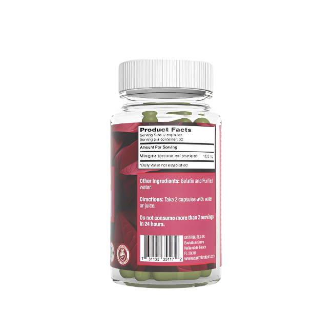 XTREME SPECIOSA CAPSULES 65CT - MAENG DA RED VEIN - Seven Tech