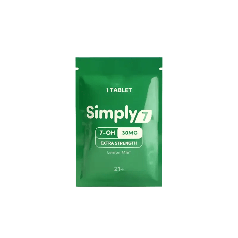Simply7 1ct 7OH Tabs Lemon Mint 30mg per Tablet - Seven Tech