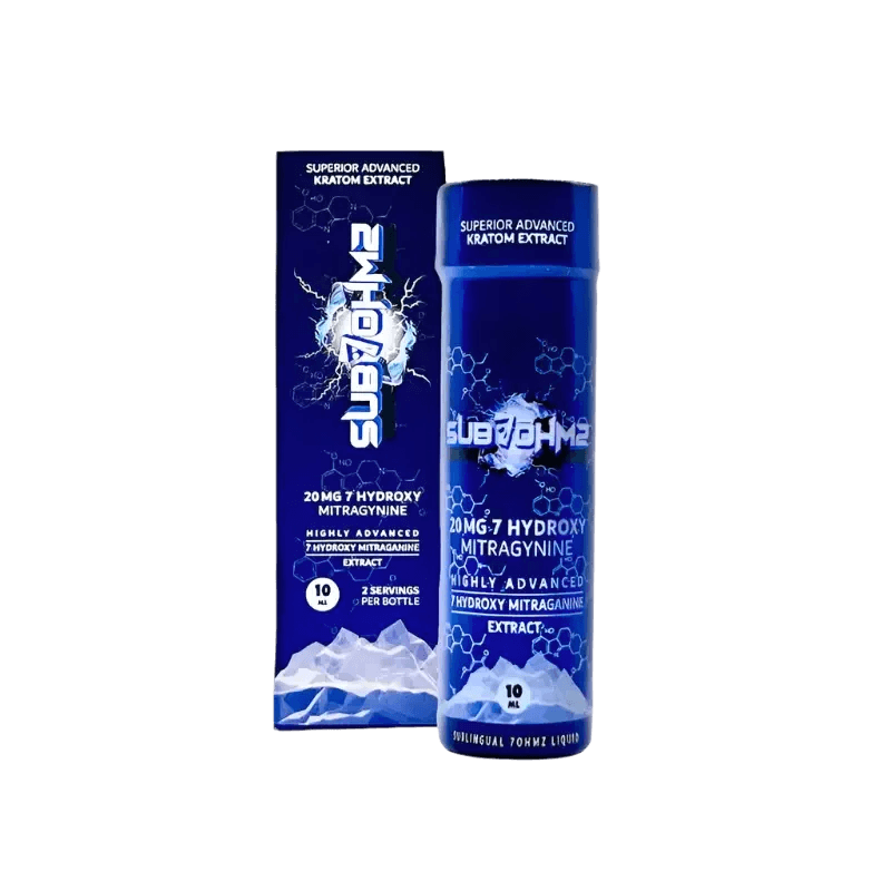 Sub 7 Ohmz 7-Hydroxymitragynine Liquid Kratom Extract Shot 20mg - Seven Tech