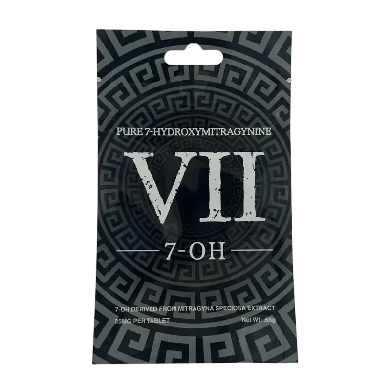 VII 5ct 7OH Raspberry Tabs 25mg per Tablet - Seven Tech