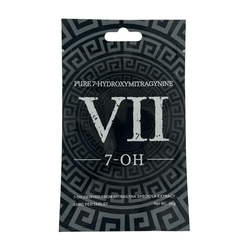 VII 5ct 7OH Raspberry Tabs 25mg per Tablet - Seven Tech
