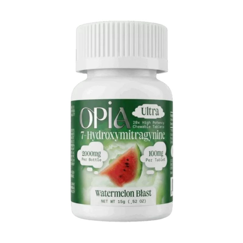 Opia Ultra 7-Hydroxymitragynine Chewable Tablets 20CT 100mg Per Tablet