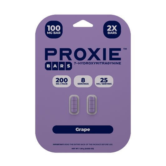 PROXIE BARS 7OH 2CT 200MG (100MG PER TABLET) - GRAPE - Seven Tech