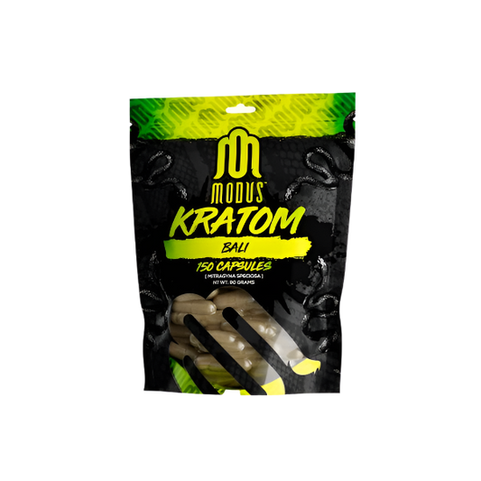MODUS KRATOM CAPSULES 150CT - BALI - Seven Tech