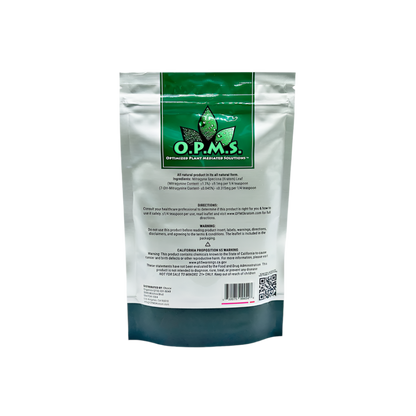 O.P.M.S. SILVER KRATOM POWDER 16OZ - MAENG DA RED VEIN - Seven Tech