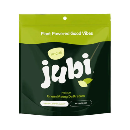 Jubi Focus Green Maeng Da Kratom Powder (60g - 250g - 1kg)