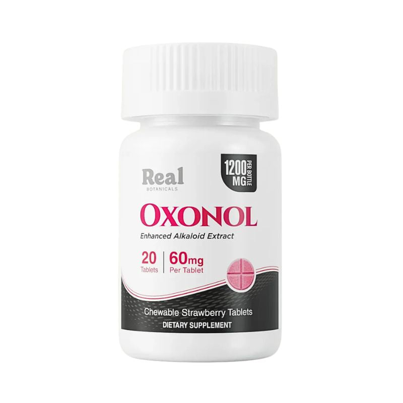 Real Botanicals Oxonol Enhanced Alkaloid Extract Chewable 60mg Per Tablet