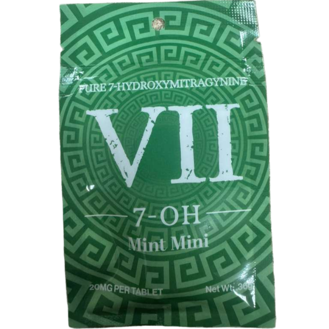 VII 5ct 7OH Green Mint Mini Tabs 20mg per Tablet