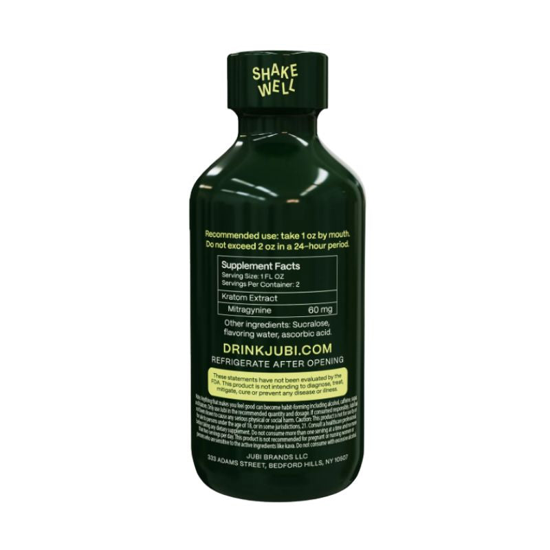 Jubi Focus Kratom Extract Shot 2fl oz - Lime