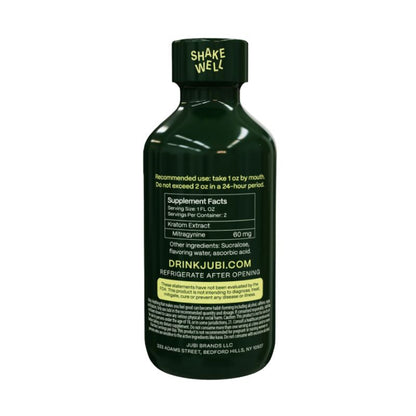 Jubi Focus Kratom Extract Shot 2fl oz - Lime