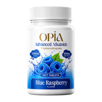 Opia Advanced Alkaloids 7-Hydroxymitragynine Tablets 10ct 300mg Per Tablet