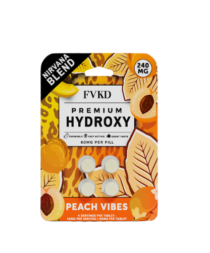FVKD Seven 4ct 7OH Tabs Peachy Vibes 60mg Per Tablet