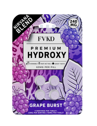 FVKD Seven 4ct 7OH Tabs Grape 60mg Per Tablet