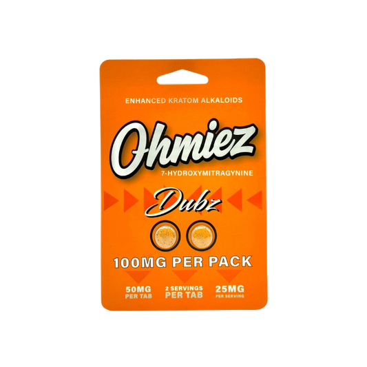HOMIEZ 7-HYDROXYMITRAGYNINE TABLETS 50MG 2CT - UNFLAVORED