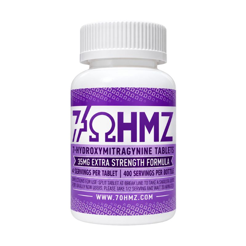 7OHMZ 7-Hydroxymitragynine Extra Strength Tablets 100ct 35mg Per Tablet