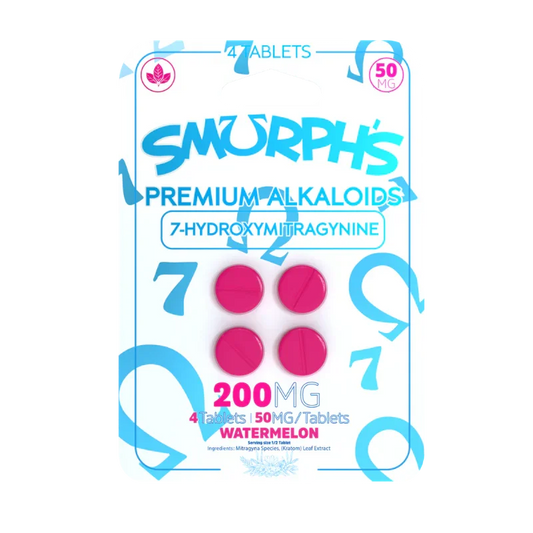 🎁 Smurph's 4ct 7OH Tabs Watermelon 50mg per Tablet (100% off)