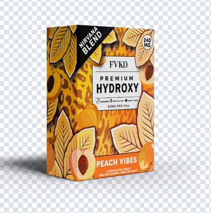 FVKD Seven 4ct 7OH Tabs Peachy Vibes 60mg Per Tablet