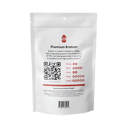 THE KRATOM COMPANY POWDER 8OZ - BALI RED VEIN - Seven Tech