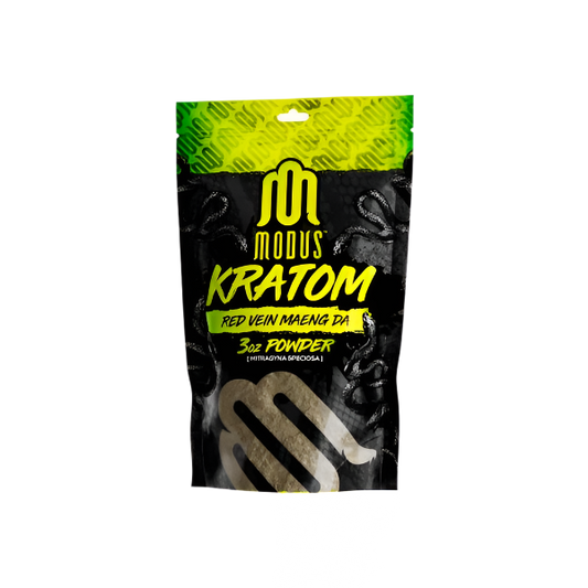 MODUS KRATOM POWDER 3OZ - MAENG DA RED VEIN - Seven Tech