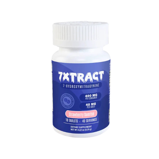 7XTRACT 7OH 10CT 400MG (40MG PER TABLET) - STRAWBERRY SUNRISE